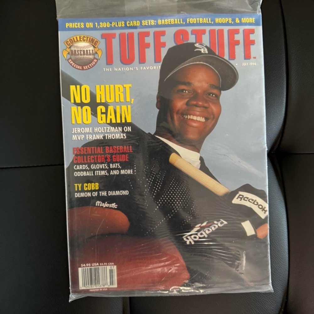 1994 Tuff Stuff magazine featuring Jerome Holtzman on the cover brand new